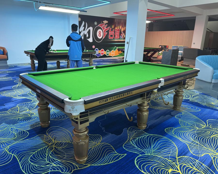 臺球桌安裝案例